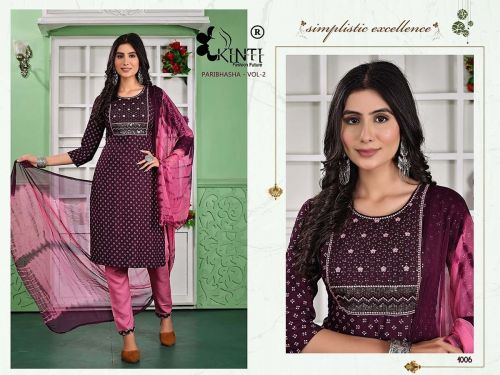 Paribhasha Vol 2 By Kinti Readymade Salwar Suit Catalog